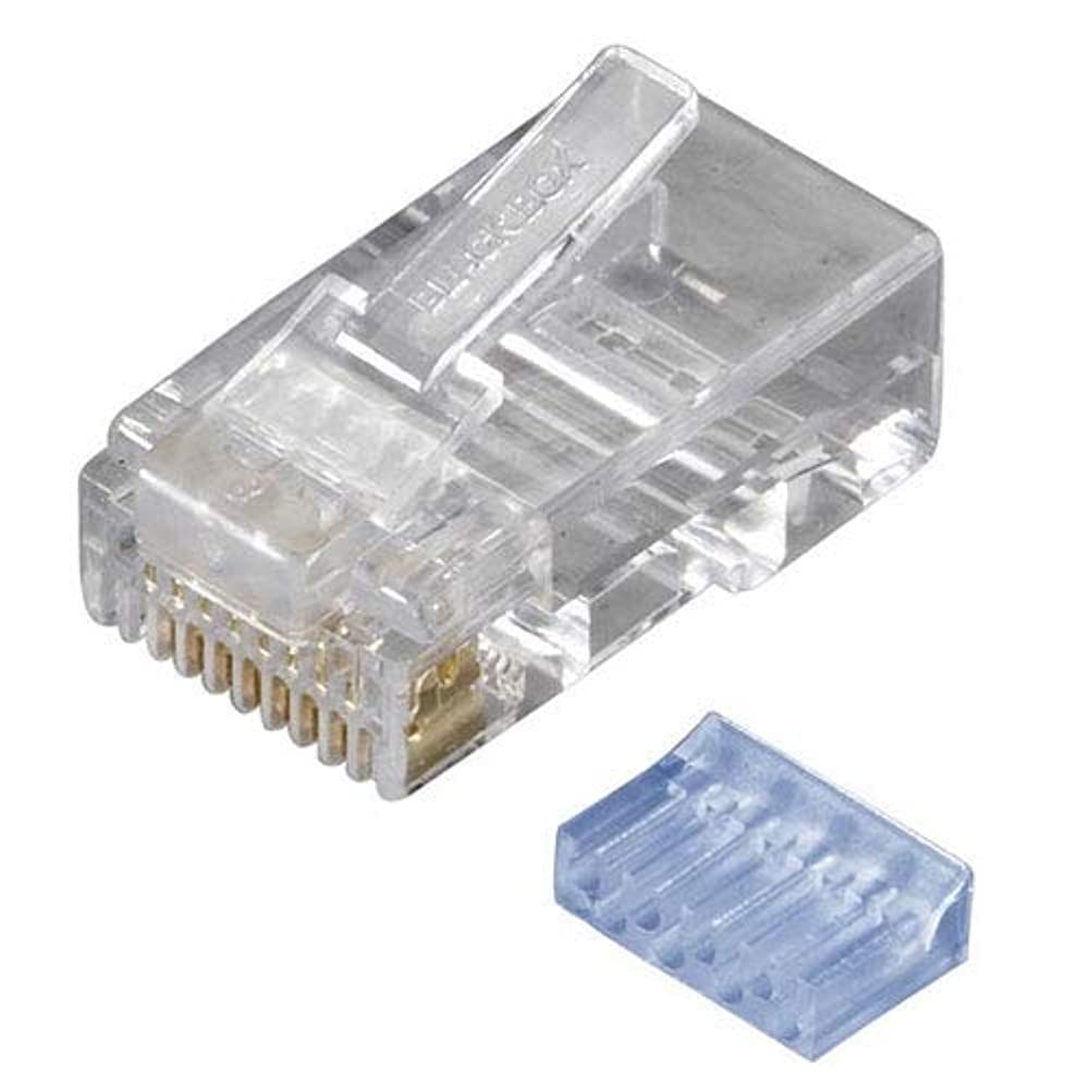 Cat6 Modular Plug   Unshielded, Rj45, 8 Wire, 250 Pack, Gsa, Taa