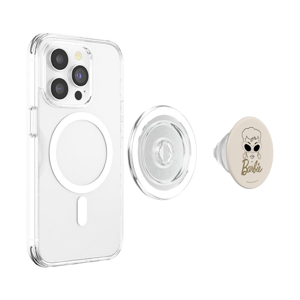Barbie Vintage Gold Glasses Popsockets Magsafe Popgrip For Iphone