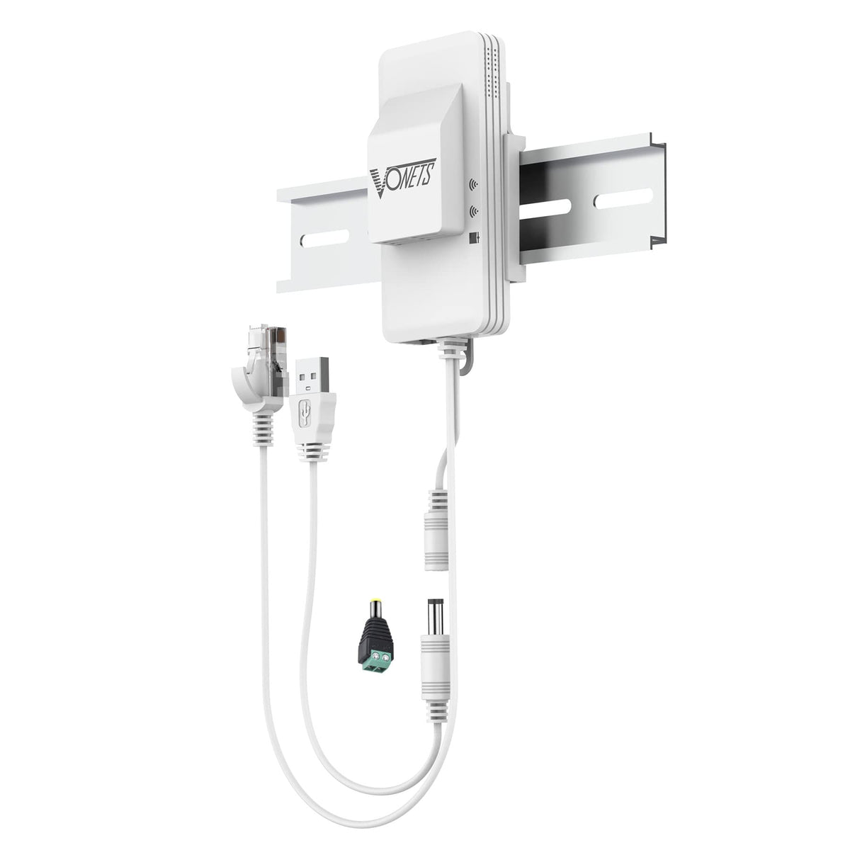 Vonets Dual Band 2.4Ghz/5Ghz Wifi Bridge/Router/Wireless Repeater Wifi Ethernet Convert/Hotspot Signal Cover, Ac1200, Dc/Usb Pow