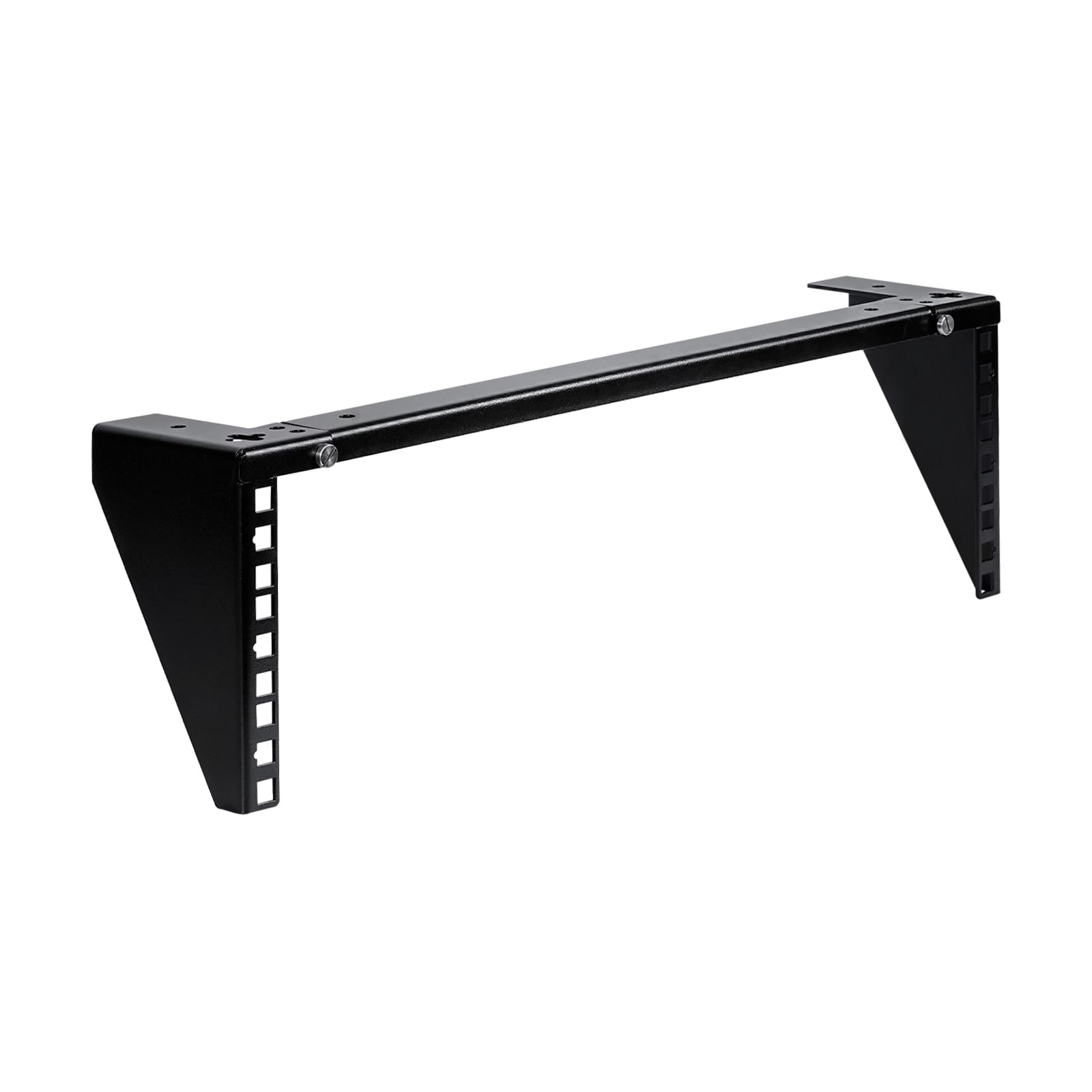 Rackpath 3U Vertical Wall Mount Rack   Heavy Duty 125Lbs Capacity Vertical Mounting Bracket (3U)
