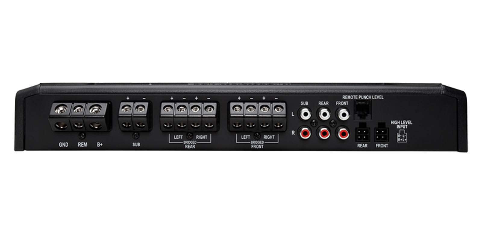 Rockford Fosgate R600X5 5-Channel Amplifier - Aluminum, Black, Model R600X5