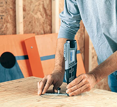 Dremel 678 Circle Cutter And Straight Edge Guide, Rotary Tool Attachment, Fits Dremel Models 4300, 4000, 3000 And 8220