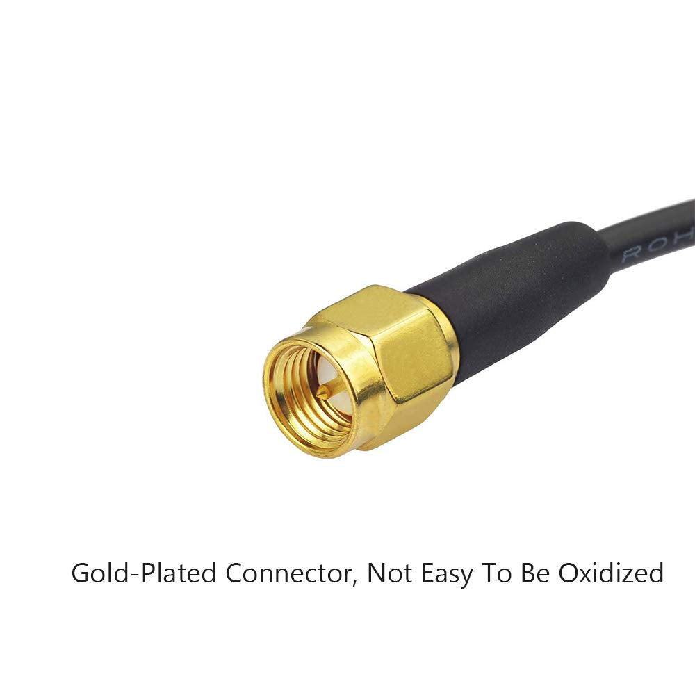 Coronir Vehicle Waterproof Active Gps Antenna With Sma Male Connector 28Db Gain, 3 5Vdc Magnetic Gps Antenna