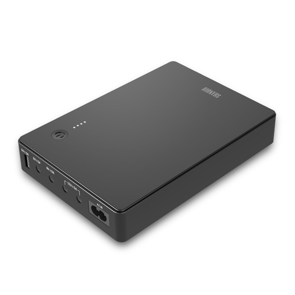 Shanqiu Mini Ups Battery Backup Uninterruptible Power Supply For Router, Modem, Security Camera With Input Ac Output Usb 5V Dc 5