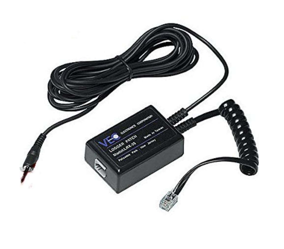 VEC TRX-20 3.5MM Direct Connect Telephone Record Device (ADAPTER ONLY)