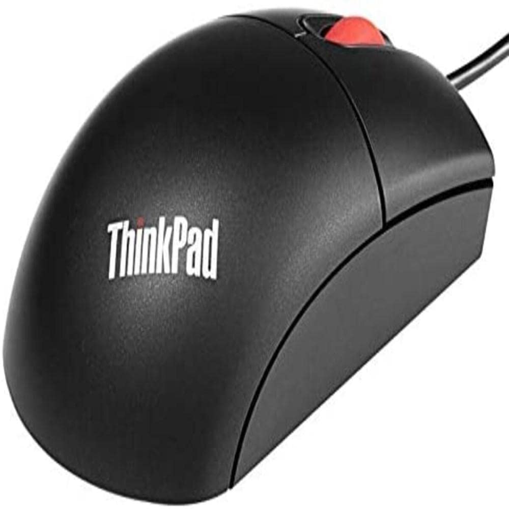 Ibm 3 Button Travel Wheel Mouse, Black