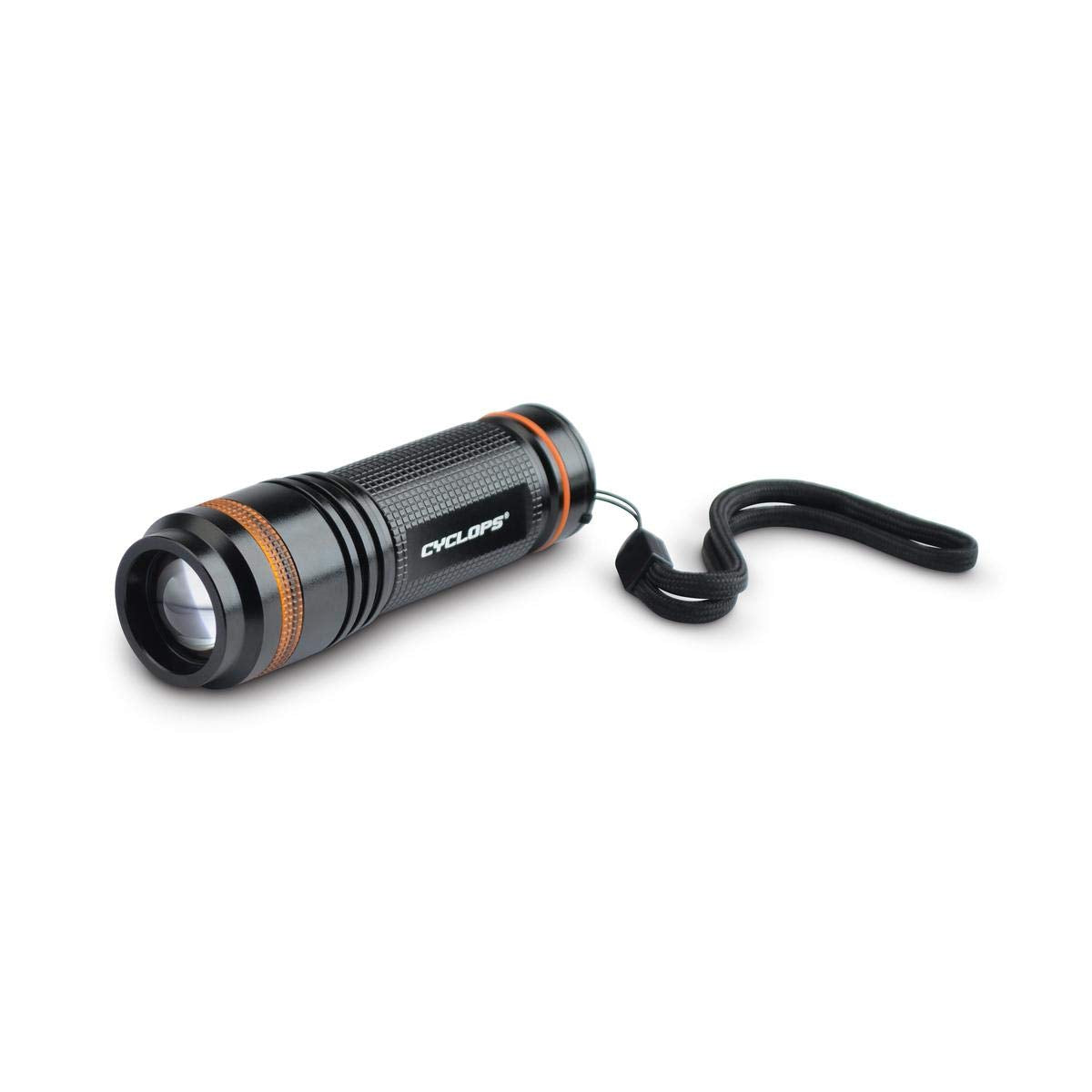 CYCLOPS Hi Output Flashlight | Tactical Durable Lightweight Aluminum Compact 3 Modes Bright 1 Watt LED 80 Lumens Handheld Light 
