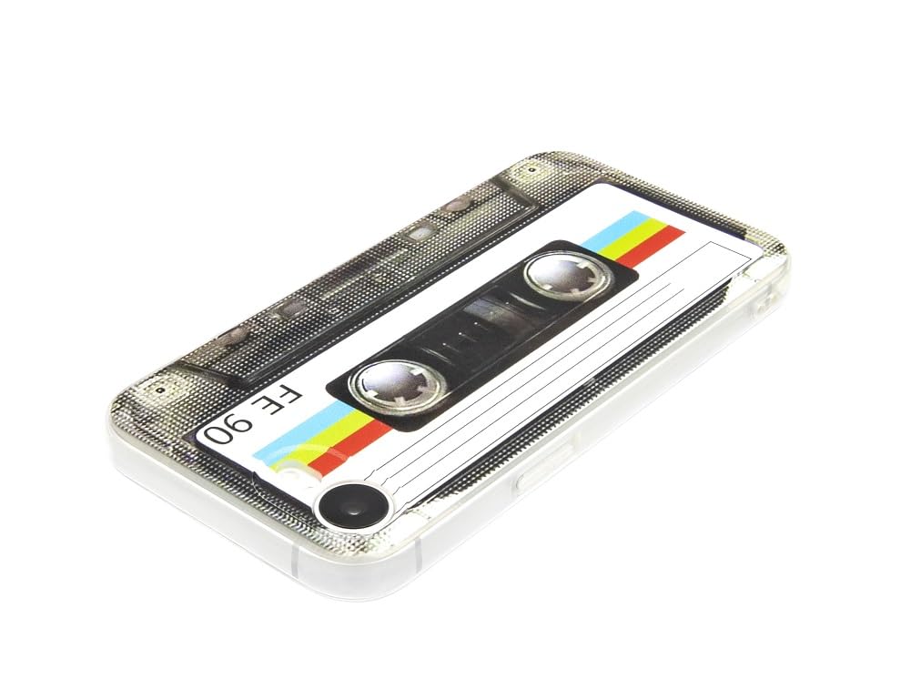 Fateamll Case For Iphone 16E Matte Finish Heavy Duty Soft Back Cover With Reinforced Corners Tpu Soft Bumper Retro Cassette Tape