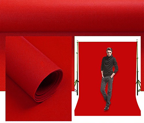 Lylycty 5X7Ft Photography Studio Non Woven Backdrop Bright Red Backdrop Solid Color Backdrop Simple Background Ly092