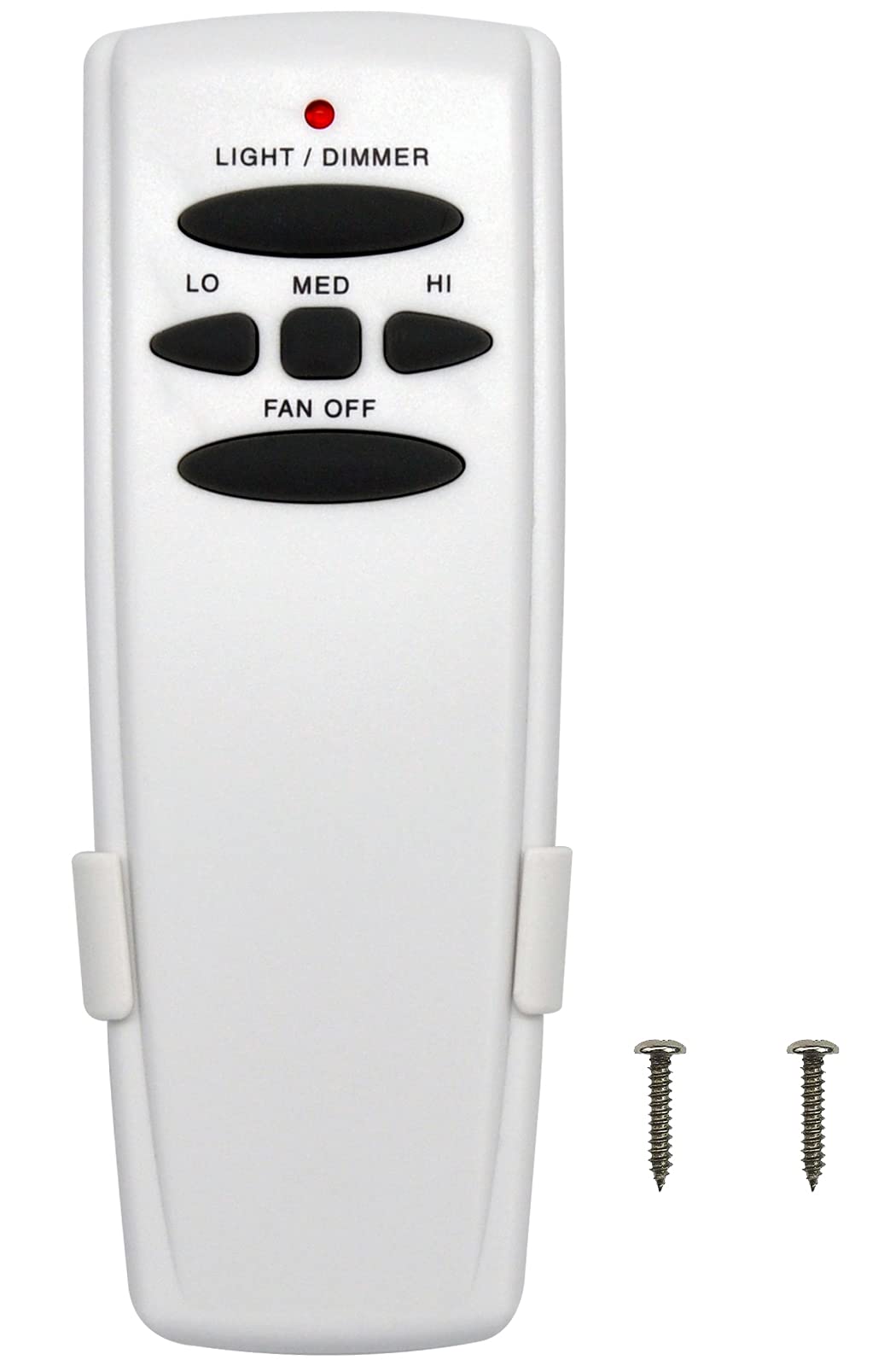 Fan Hd Ceiling Fan Remote Control Replacement For Hampton Bay Hunter, W/ 3 Speed Light Dimmer 303.9Mhz, Replace L3H2010Fanhd L3H