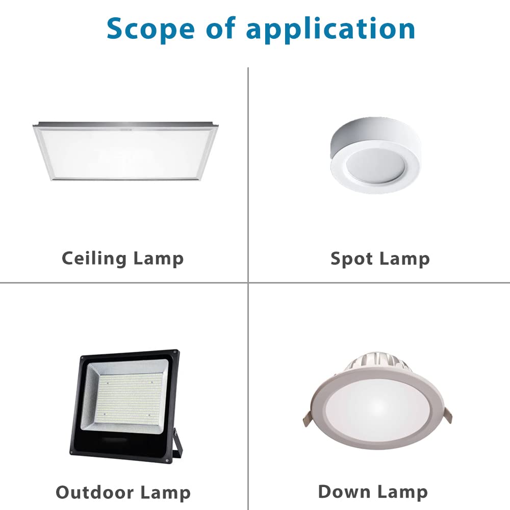 Luenir Adhesive Diffusion Film - Softening LED Lights Diffuser, 8.2x11.8in, White, PET, 3 Pack