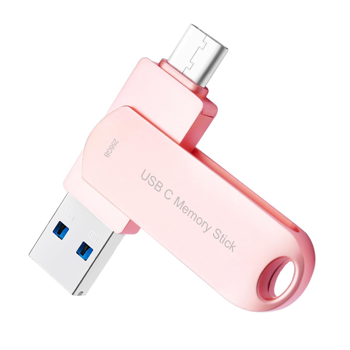 Usb Drive 256Gb For Phone, Usb C Usb3.2 2In1, Hupins Memory Stick 170Mb/S High Speed Read, 120Mb/S High Speed Write, Compatible 