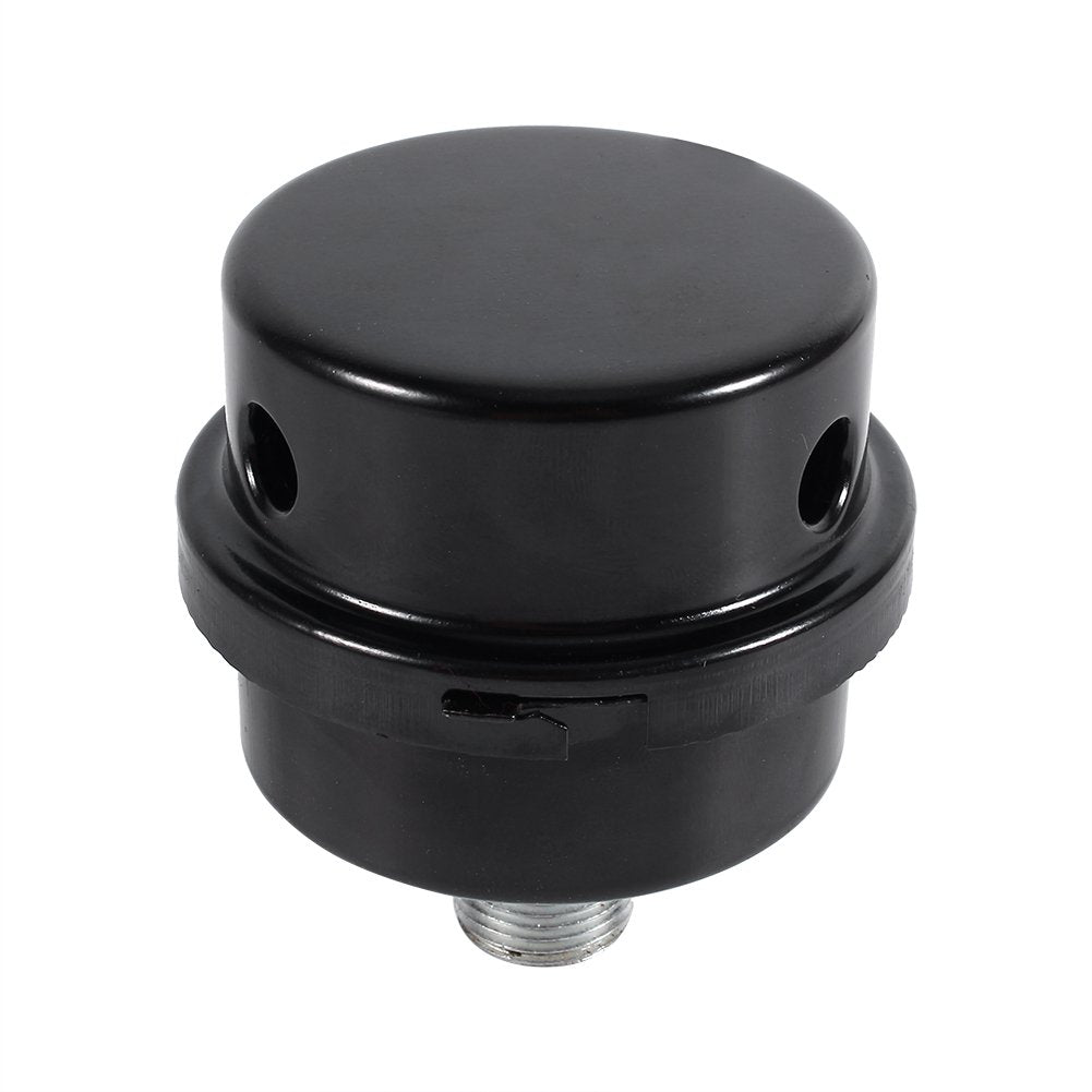 Oumefar Air Compressor Filter Metal Air Compressor Intake Filter Sound Muffler As Compressor Accessories Filters Thread 3/8'' 16
