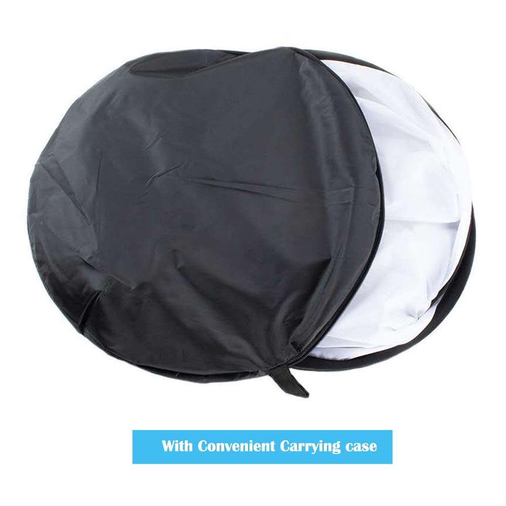Photography Light Diffuser Panel 59X39.3 Inches/ 150X100Cm Collapsible Sun Reflector Diffusion For Photo Studio Outdoor Lighting