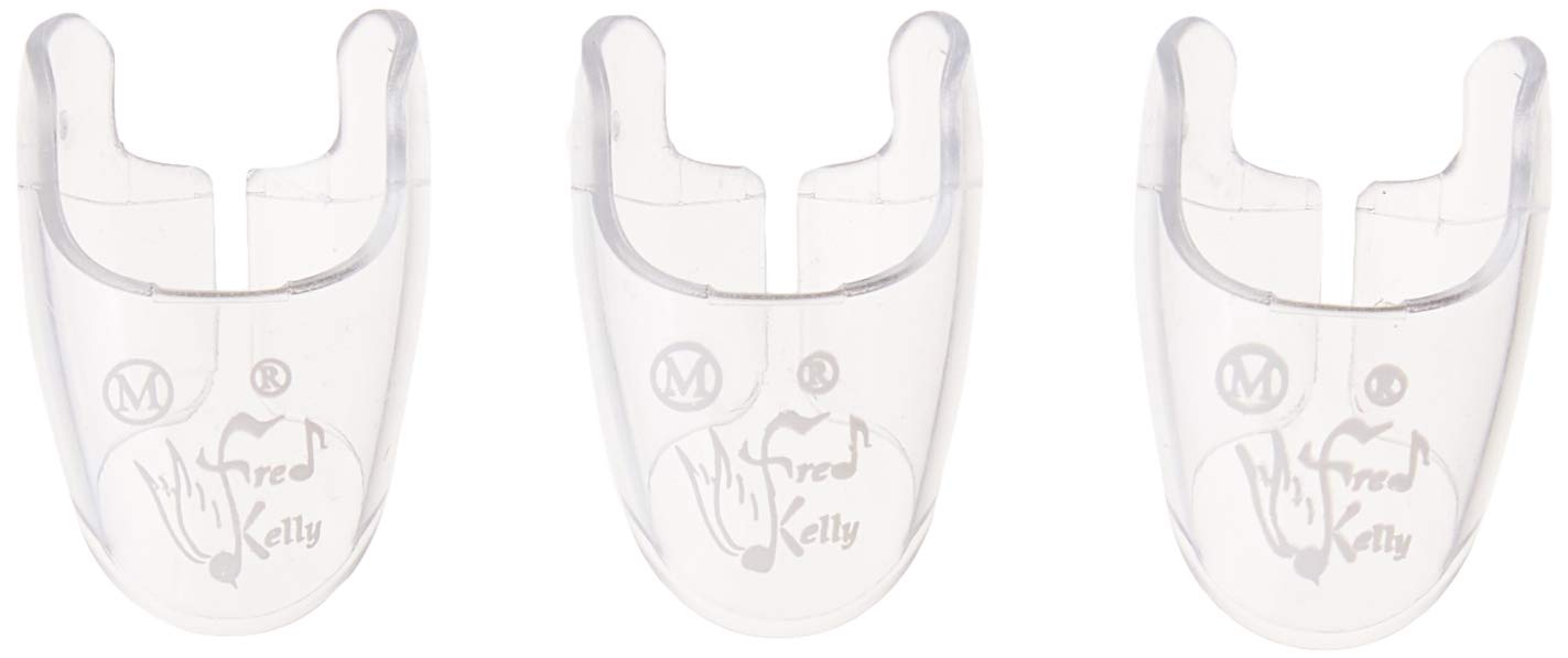 Fred Kelly Picks P7Ff M 3 Poly Freedom Finger Pick Medium Guitar Pick