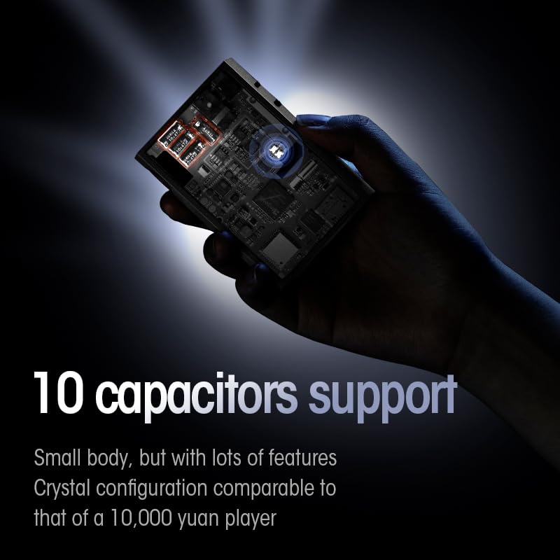 Shanling M1 Plus M1Plus Protable Music Player Mp3 High-Definition Lossless Es9069Q Dac Dual Sgm8262 Amplifier Pcm768 Dsd512 Blue