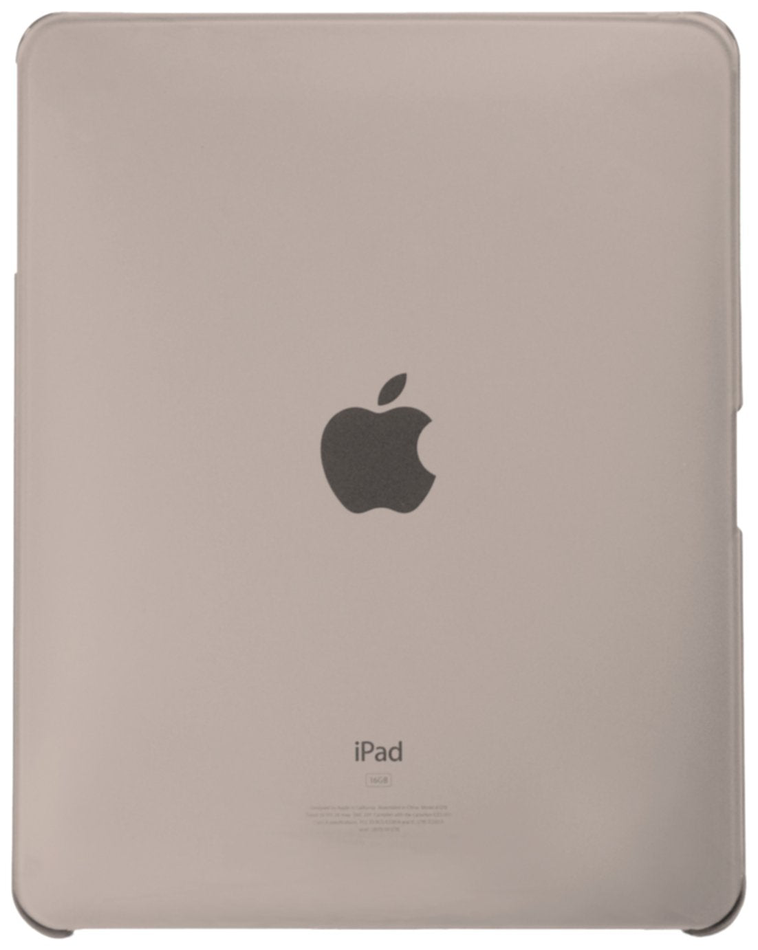 Style Grip Case Smoke Grey w/ FREE Screen Protector for the iPad