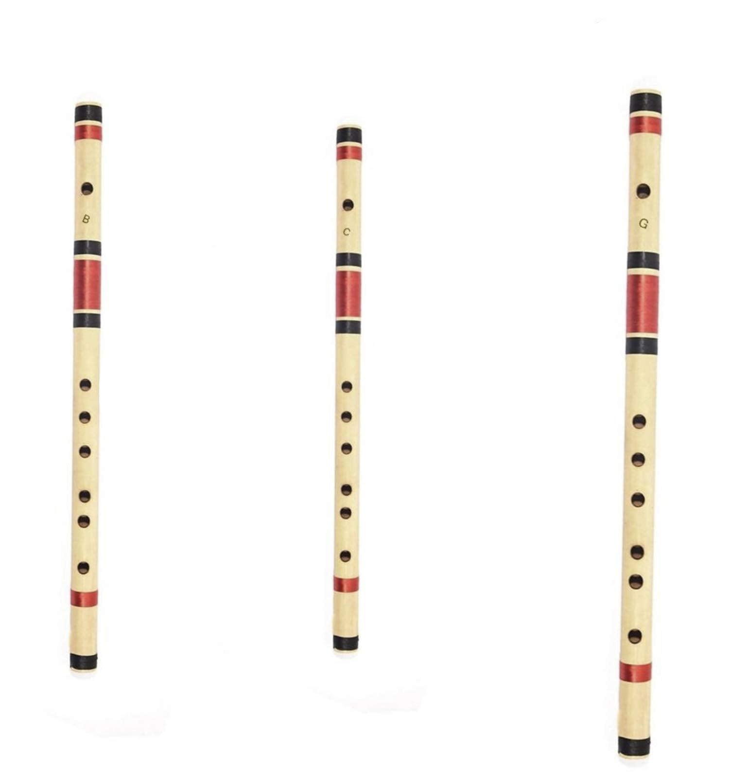 Cola Music Set Of BScale, CScale & GScale Bamboo Flute