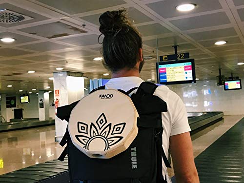 Ktk  The First Handcrafted, Hand Drum Percussion, Two Sound Caj  N Body Snare, Portable Cajon By Kandu (Sahara Yellow)