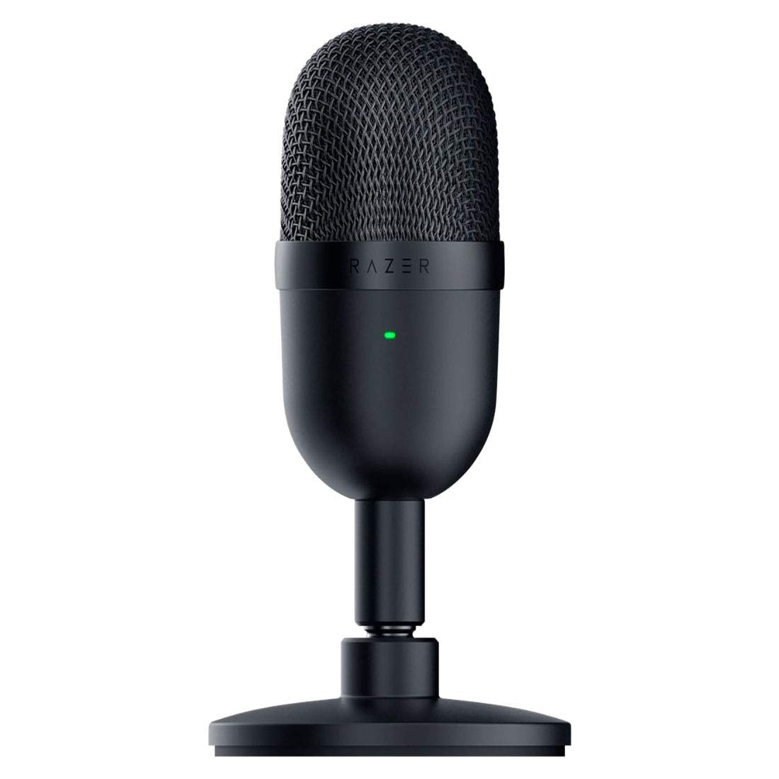 Razer Seiren Mini USB Condenser Microphone: for Streaming and Gaming on PC - Professional Recording Quality - Precise Supercardi