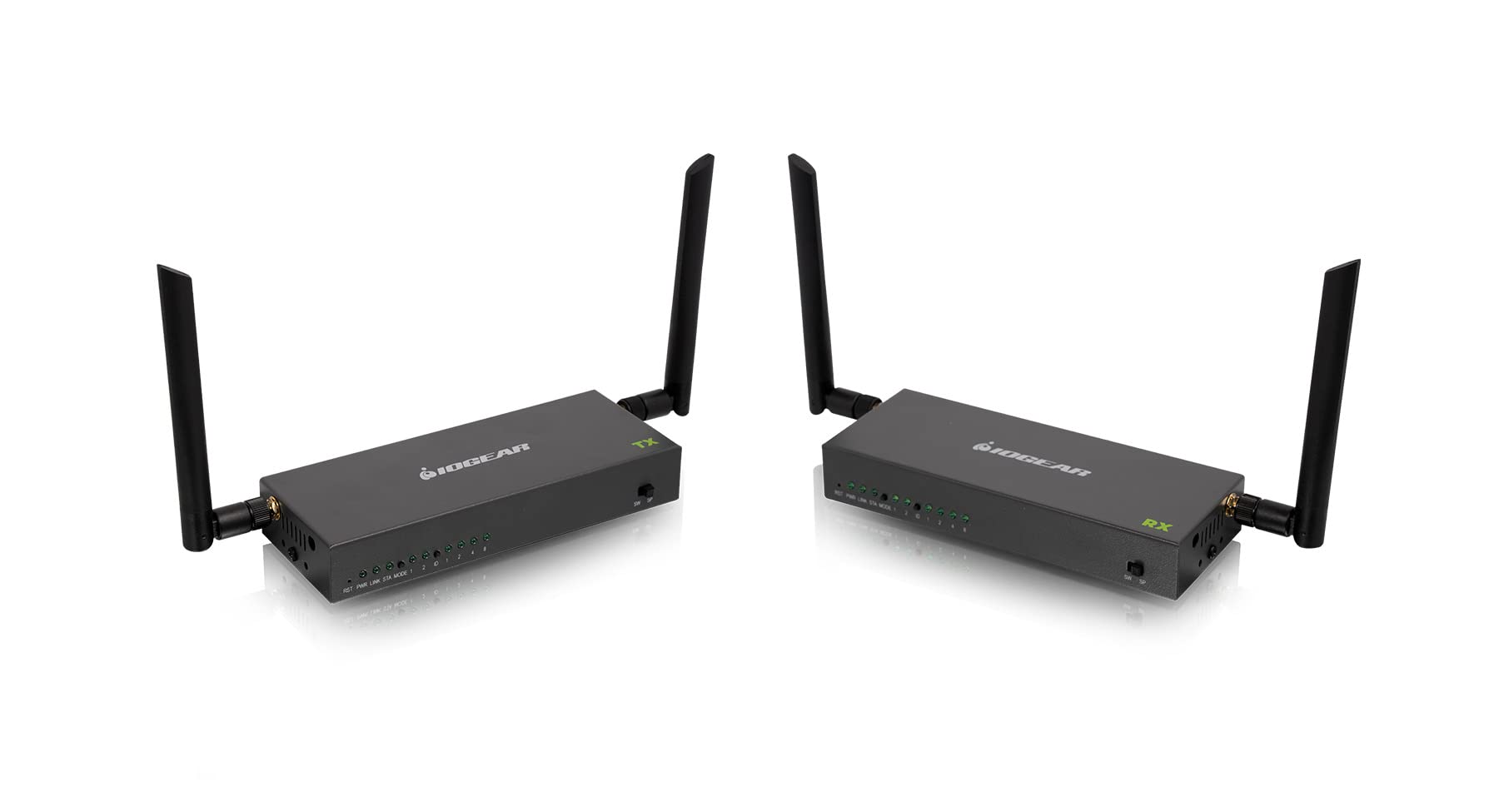 Iogear Long Range Wireless 4K@60 Switchsplitter Kit Hdmi Uhd 4K@60Hz 1080P@60Hz Support Up To 600 Ft182 M Wireless Hdmi Extender