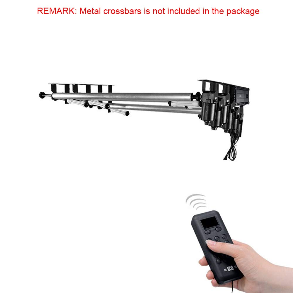 Fotoconic 6 Roller Motorized Electric Wall Ceiling Mount Background Support System With Remote