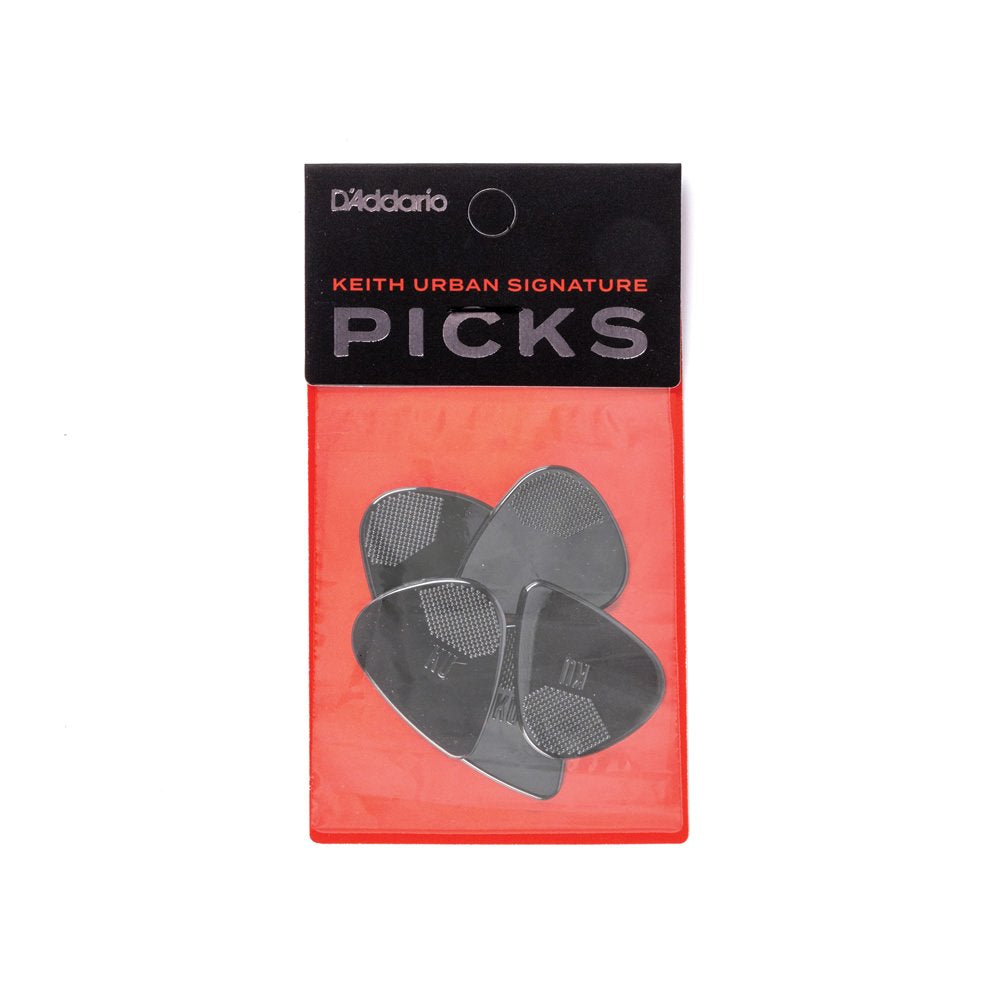 D'Addario Keith Urban Signature Ultem Guitar Picks   3 Sided Playing Surfaces For 3 Distinct Tones   5 Pack, 1.65Mm X Heavy
