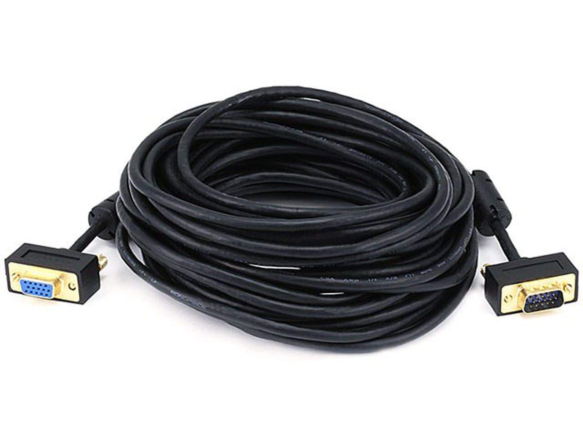 Svga/Vga 30/32Awg M/F Mntr Cable 35Ft
