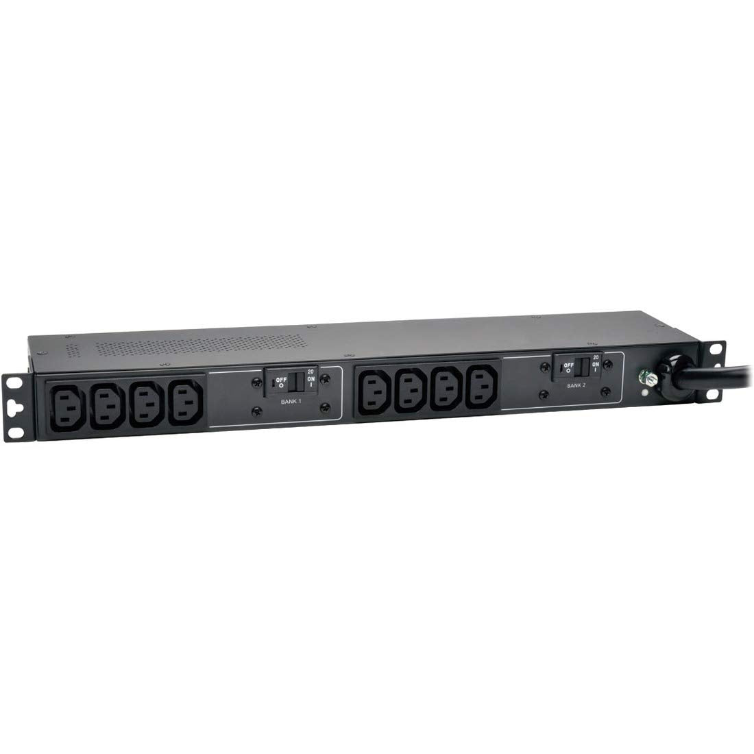 Tripp Lite Basic Pdu, 10 Outlets (C13), 230V, Iec309 32A Blue, 12 Ft. Cord, 1U Rack Mount Power (Pduh32Hv)