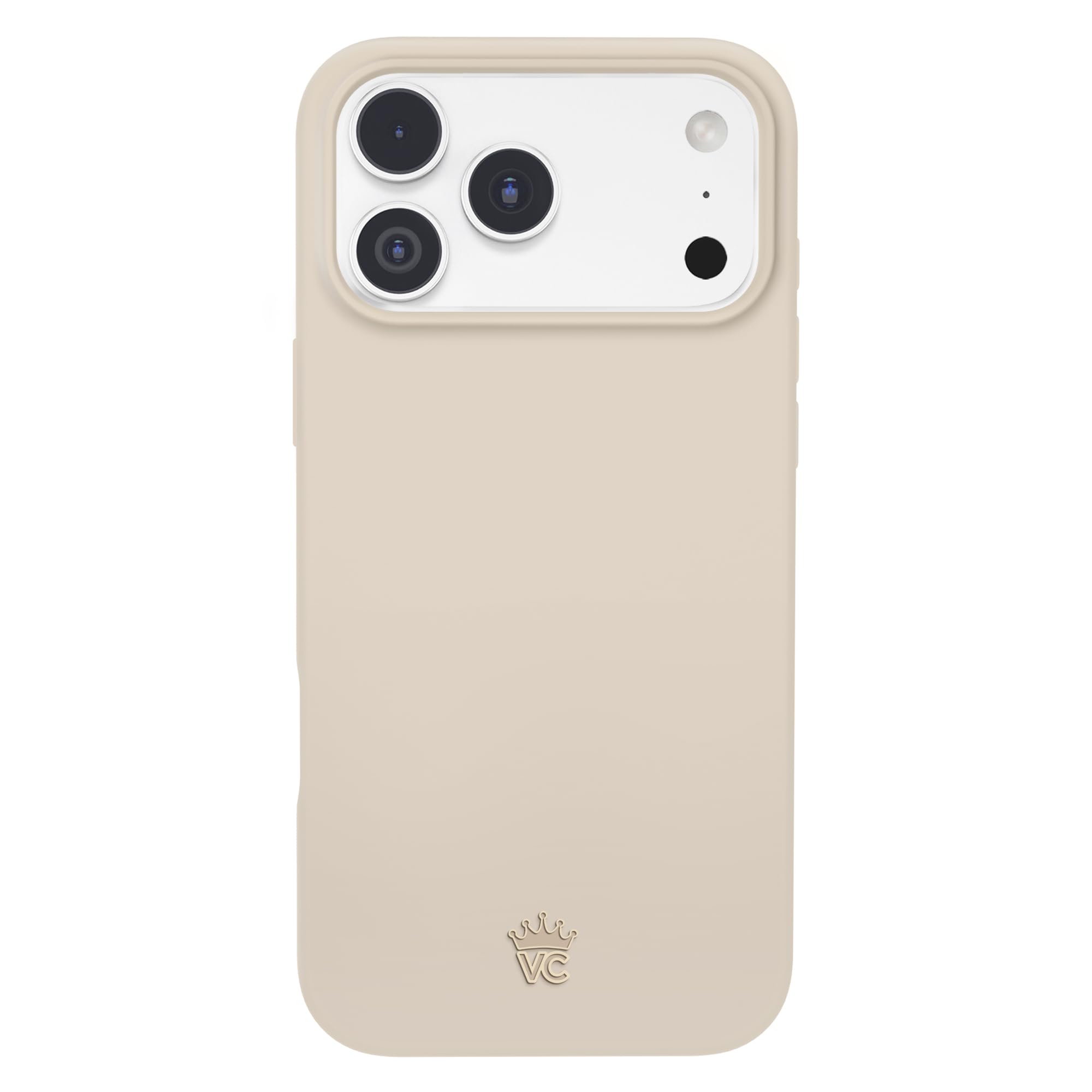 VELVET CAVIAR Case for iPhone 17 Pro Max | Compatible with MagSafe | 10ft Drop Tested | Smooth SatinShield Finish | Sand Stone 2