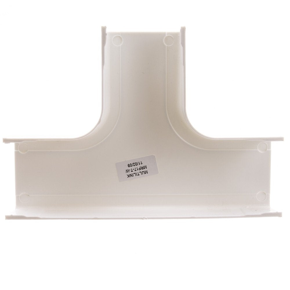 Cord Cover Cable Raceway, 1.75 Inch Surface Mount Cable Raceway Tee On Wall Cord Concealer (Junctions 3 Raceway Runs), Cord Orga