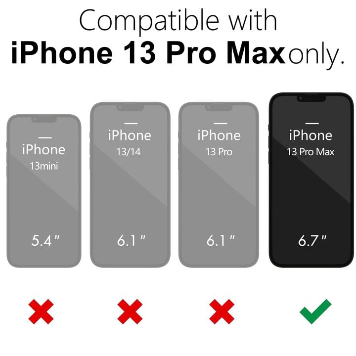 Oakxco For Iphone 13 Pro Max Phone Case Liquid Silicone, Thin Slim Soft Rubber Tpu Plain Smooth Gel Cover For Women Girl Aesthet