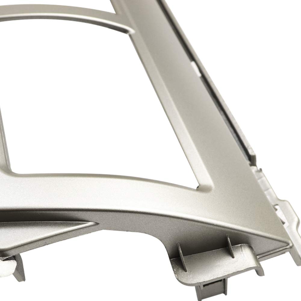 Dkmus Double Din Radio Stereo Dash Installation Mount Trim Kit Compatible With Toyota Vios Belta Yaris Sedan