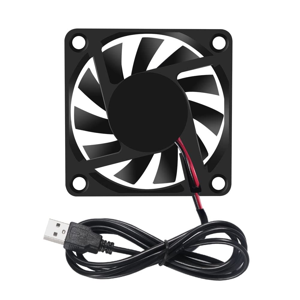 4Pcs 8010 Dc 5V Fan 3D Printer 80X80X10Mm Brushless Cooling Fan 80Mm Ball Bearing Fan For 3D Printer Pc Cpu Computer Case Fan Co