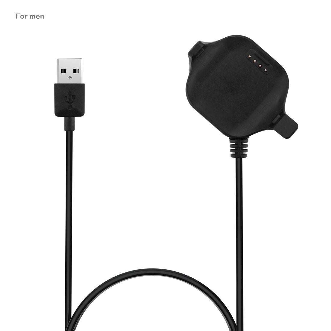 Awaduo Garmin Forerunner 25 Large Replacement Usb Charging Cable, Usb Charger Charging Cables Dock For Garmin Forerunner 25 Large Smartwatch