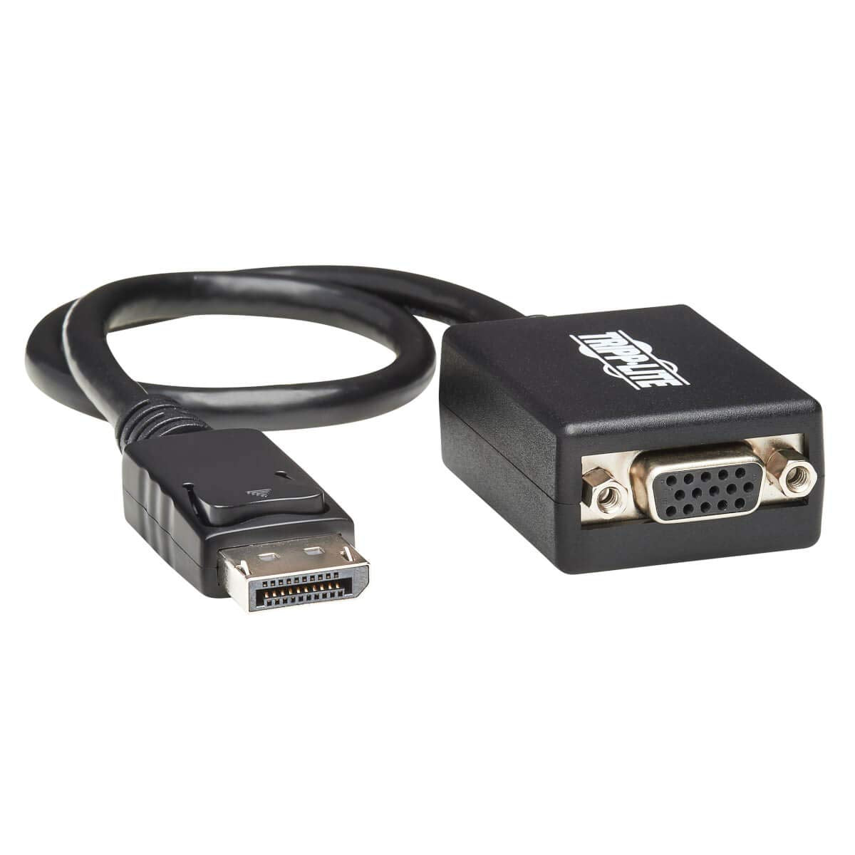 Tripp Lite DisplayPort to VGA Adapter Converter Active DP to VGA 1080p Black M/F 1ft 1 (P134001VGA)