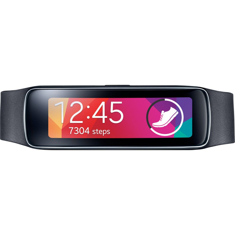 Samsung Gear Fit Smart Watch, Black (US Version)