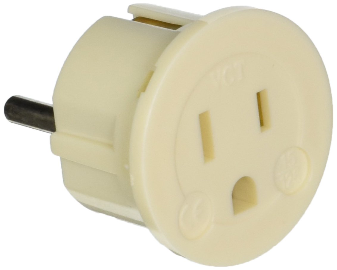 Vct Usa To Europe Travel Plug Adapter Grounded German Shucko Plug (Vp 11W)