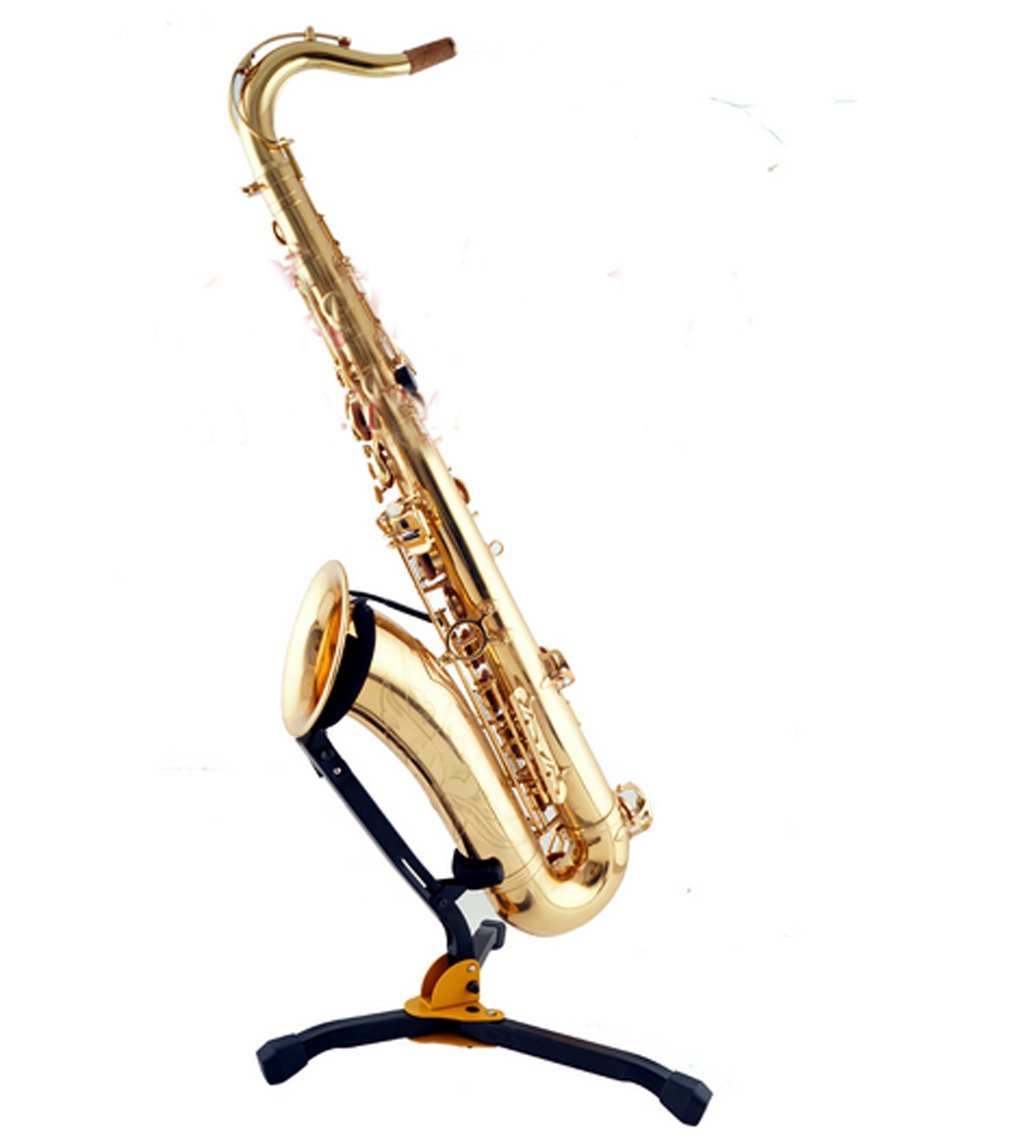 Foldable Saxophone Stand Sax Tripod Holder For Alto/Tenor Saxophone