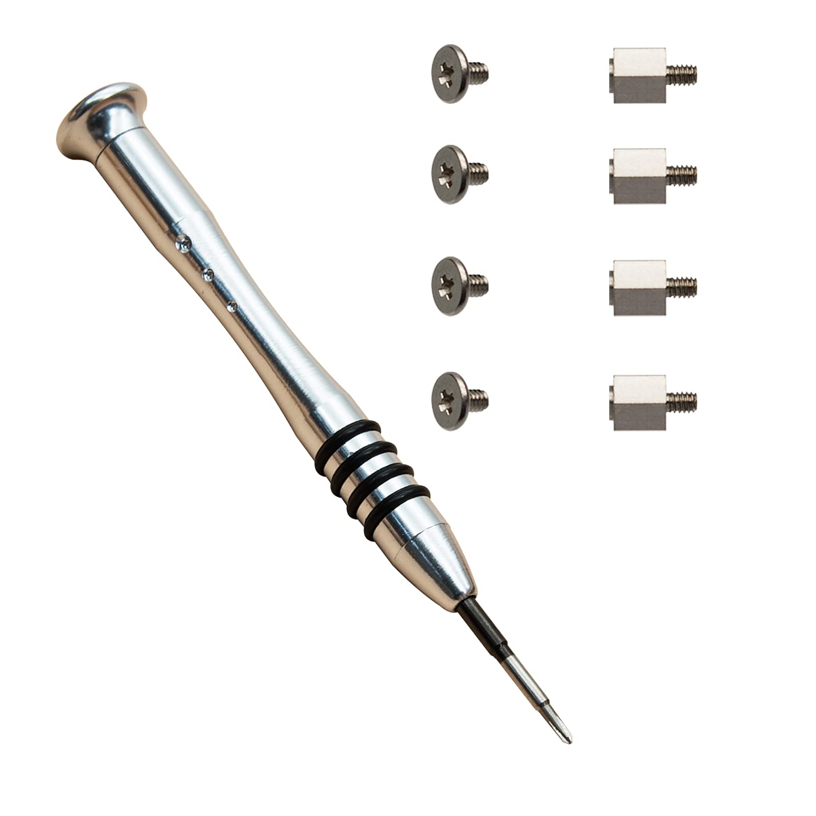 Lwnss M.2 Screw Kit,Nvme Screw M.2 Ssd Mounting Kit,Hex Nut Stand (4 Pcs)+1 Pcs Screwdriver Replacement For Asus Motherboard Or