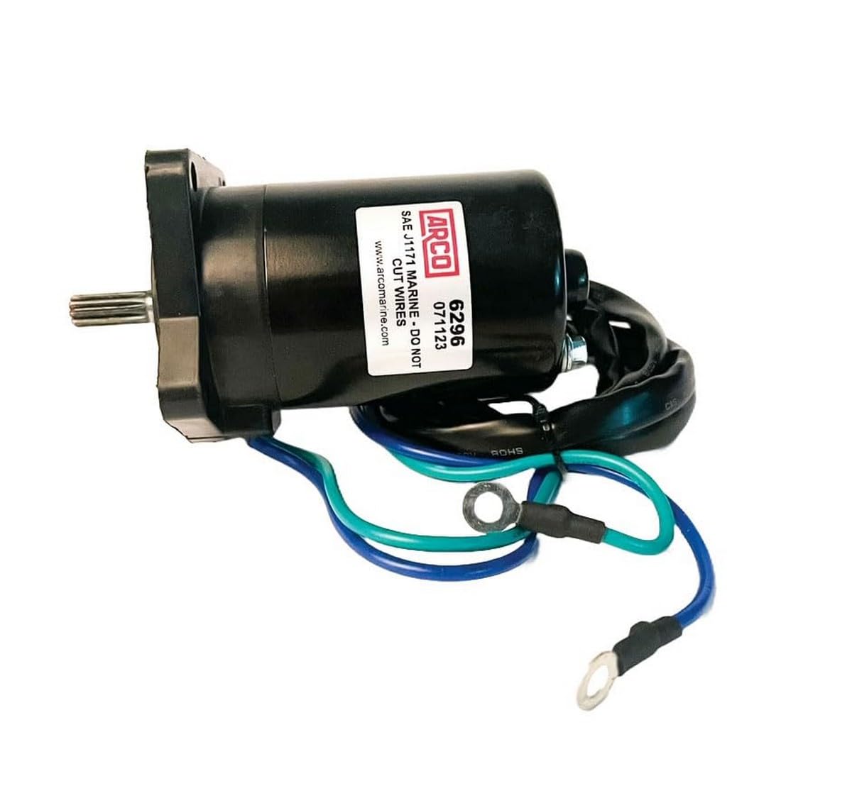 Arco Marine Original Equipment Quality Replacement Yamaha Tilt Trim Motor - 2000-2019 T25 Series Engines,WBEEAB0CPGCBFNP