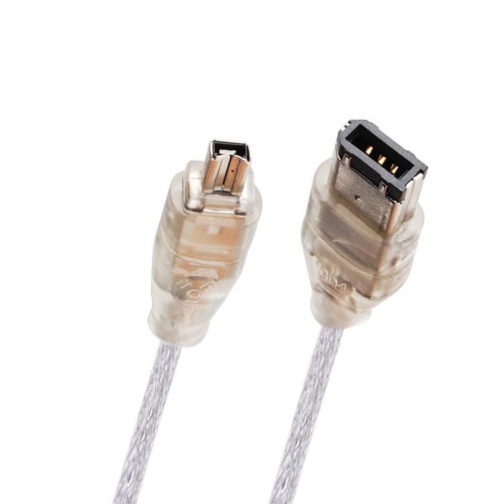 Axgear Ieee Firewire 1394 Cable 4 Pin To 6 Pin 4 6 Pin Link Cable Wire 2.5 Ft