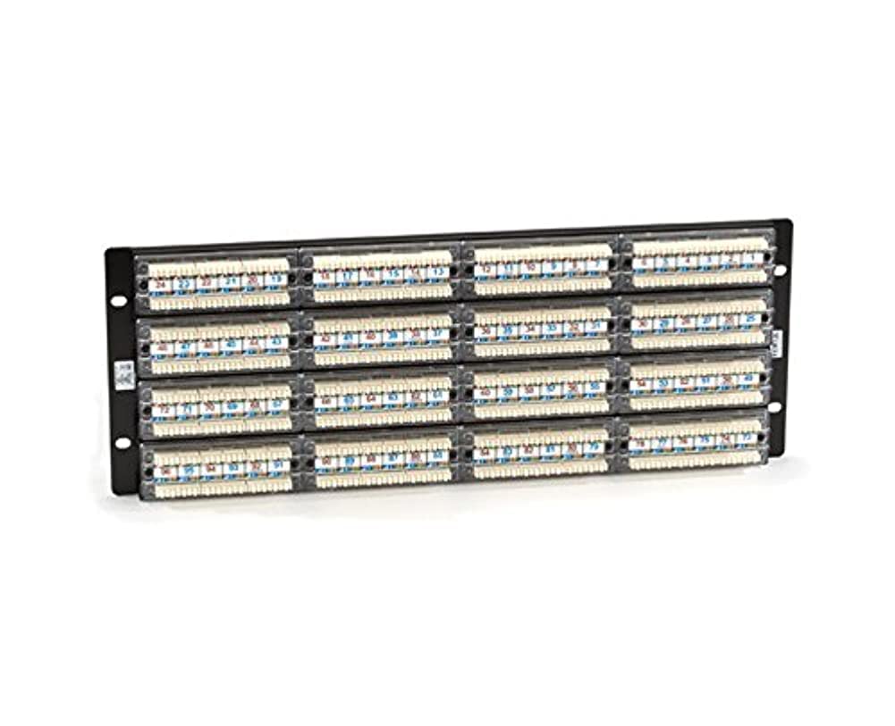 Black Boxwork Services Jpm614A R7 Gigatrue Cat6 Patch Panel 96 Port