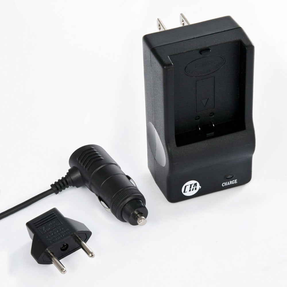 CTA MR-FM50 Mini Battery Charger Kit for Sony NP-FM50, NP-FM70, NP-FM90, NP-QM71, and NP-QM91 Batteries