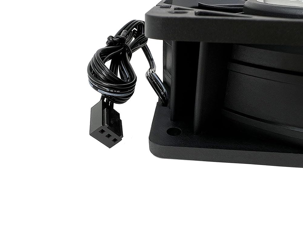 Bgears B Blaster 120X38 Cooling System, Black