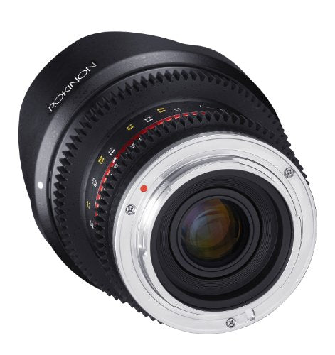 Rokinon Cine Cv12M-E 12Mm T2.2 Cine Fixed Lens For Sony E-Mount And Other Cameras