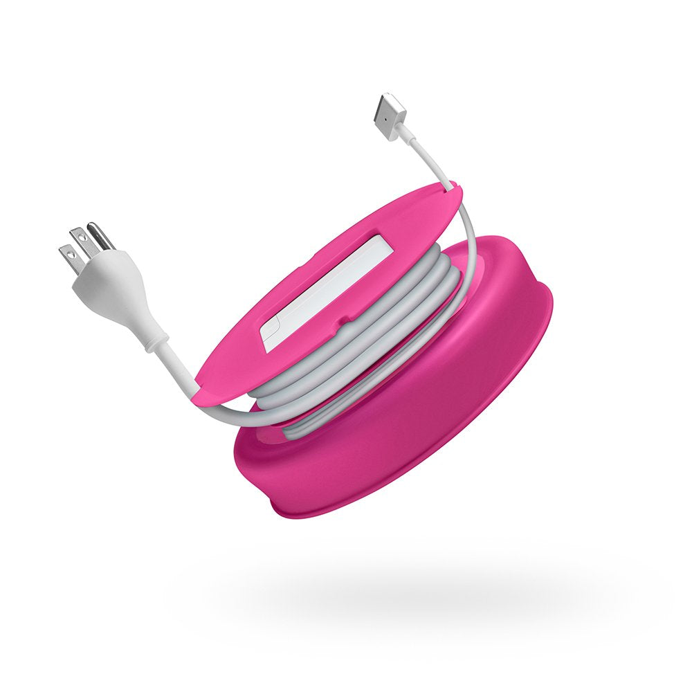 Quirky Powercurl V2 Pop 85W Wire Organizer, Pink (Pprcp-85Pk)