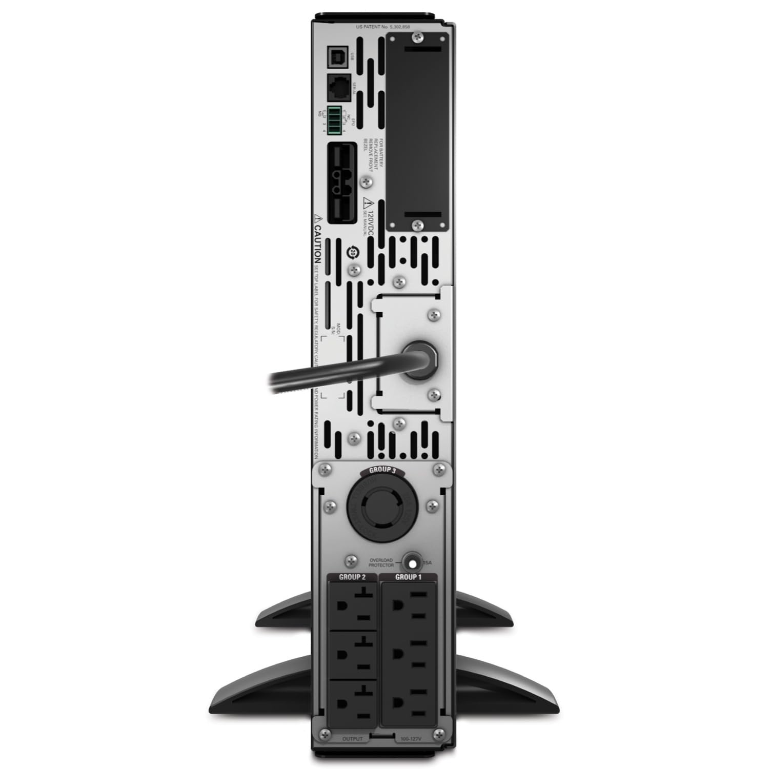 Apc Network Ups, 2000Va Smart Ups Sine Wave Ups With Extended Run Option, Smx2000Rmlv2Unc, Network Management Card, 2U Rackmount