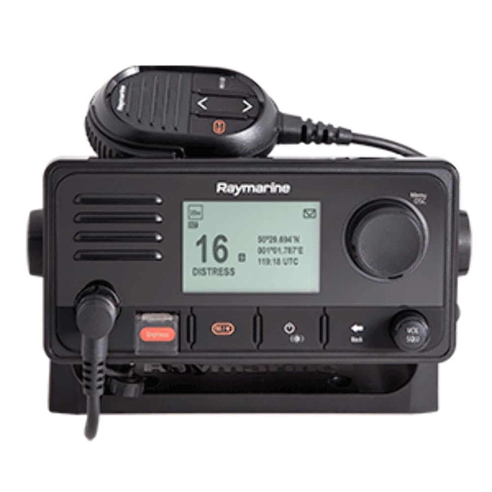 Raymarine E70516, Ray63 Marine Vhf Radio, Black, Small,WBEEAB07L86YDWC