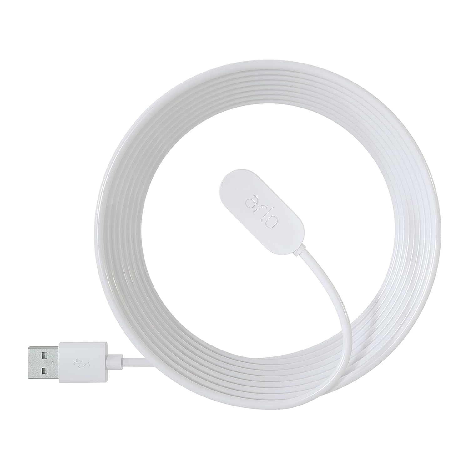Arlo Indoor Magnetic Charging Cable - Arlo Certified Accessory - 8 ft, Works with Arlo Pro 5S 2K, Pro 4, Pro 3, Pro 4 XL, Ultra 